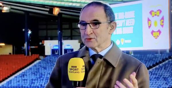 Video: ‘Basement Dwellers’ – Martin O’Neill hits back at Celtic critics