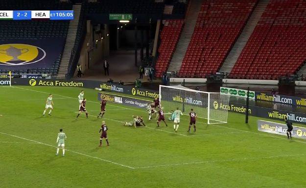 Video: Leigh Griffiths comes up with a huge moment for Celtic to make it 3-2 vs Hearts