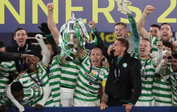 Celtic celebrate historic achievement with city statement