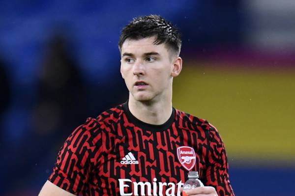 Celtic hero Chris Sutton hails Kieran Tierney for ‘showing fight’ as he slams Arsenal duo for poor form