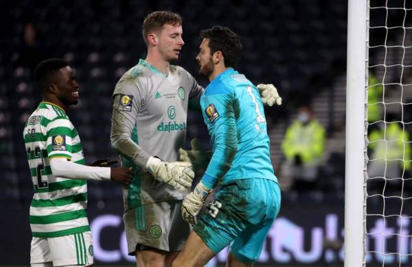 Celtic TV footage shows big-hearted Hoops stars consoling Craig Gordon after Hearts’ penalty shootout defeat