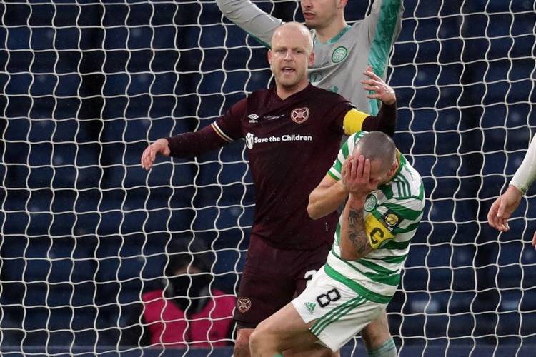 Steven Naismith avoids punishment after clash with Celtic captain Scott Brown in Scottish Cup final