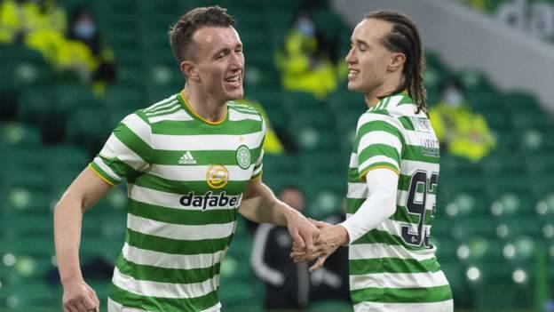 Celtic 2-0 Ross County: Griffiths on target in comfortable win