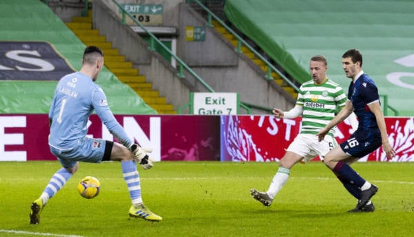 Lennon lays it on the line to Griffiths; urges Celtic striker to get sharper