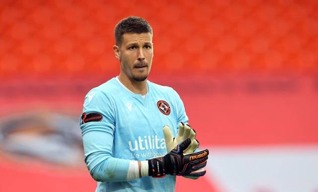 Reliable Source claims Celtic ready to sign Dundee Utd keeper Benjamin Siegrist ahead of Ibrox Showdown