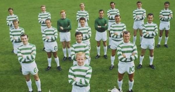 Celtic recreate iconic Lisbon Lions image as Hoops look to raise money for Nhs