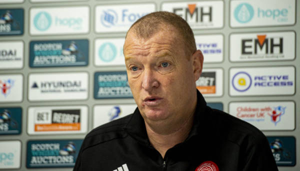 Hamilton in crisis ahead of Celtic visit; Brian Rice sounds worried