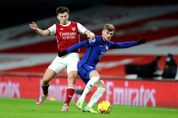 Arsenal star Kieran Tierney shows Celtic love and prompts Scott Brown response after win over Chelsea