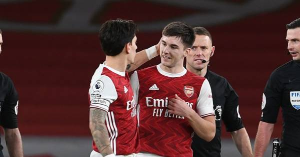 Kieran Tierney shows Celtic love as ex-star proves he’s still a Hoop at heart