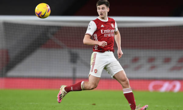 Celtic captain and Filip Benkovic send Instagram messages to Arsenal defender Kieran Tierney