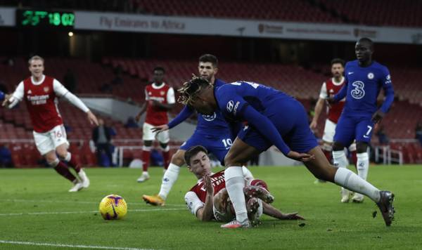 Celtic stars past and present applaud Kieran Tierney for standout showing in Arsenal win over Chelsea