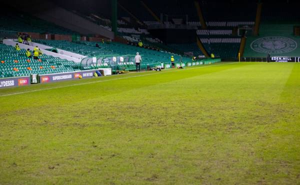 Neil Lennon has his say on state of hybrid Celtic Park pitch