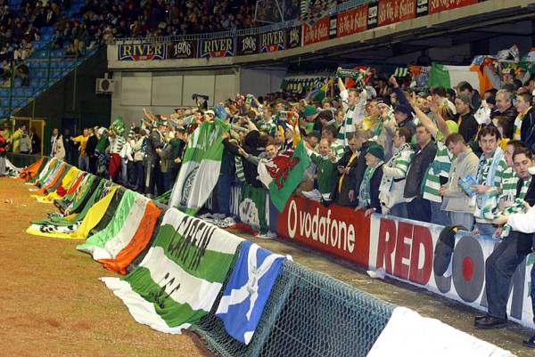 Photo Of The Day: Celtic Fans In Vigo 2002