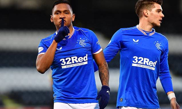 St Mirren 0-2 Rangers: Alfredo Morelos and Kemar Roofe score in 13th straight win for Steve Gerrard