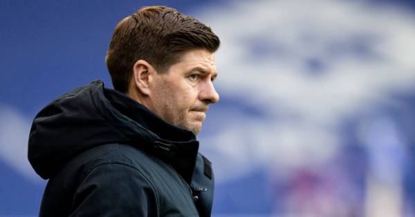 Steven Gerrard has named his team for the Premiership clash with St Mirren