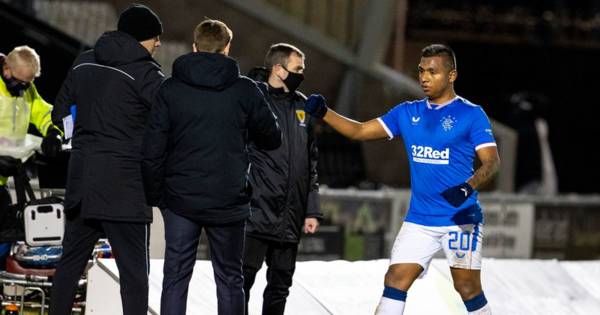 Steven Gerrard says Alfredo Morelos goal drought has ended at the right time