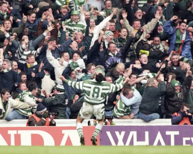 Photo Of The Day: The Maestro Celebrates At Ibrox