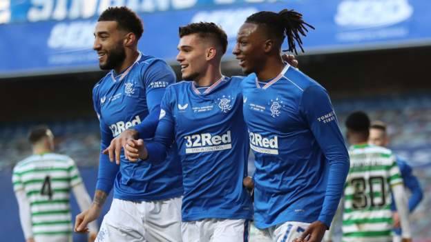 Rangers 1-0 Celtic: Steven Gerrard’s side claim win over 10-man visitors