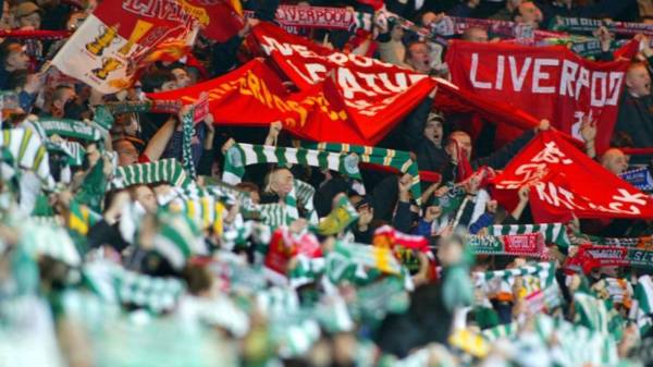 Video: Condolences offered with incredible footage of Gerry Marsden leading Celtic and Liverpool fans in rendition of YNWA