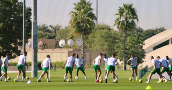 Celtic’s controversial Dubai training camp underway