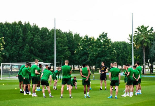 Photos: Celts Get Down To Business In Dubai