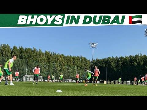 High intensity workout for the Bhoys on Day 2 of Celtic’s winter training camp