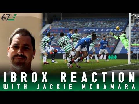 Jackie McNamara responds to gutting Celtic Ibrox defeat | 67HH Exclusive