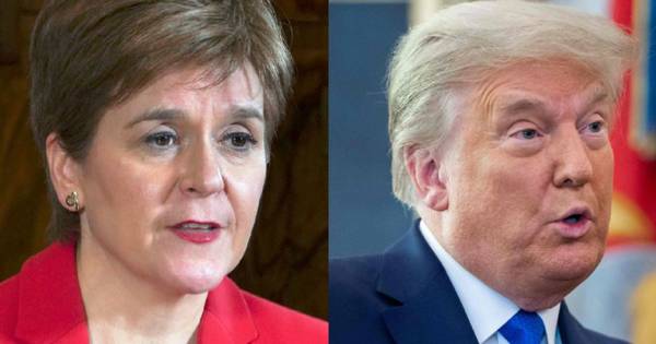 Nicola Sturgeon treads carefully when asked to address Celtic and Donald Trump