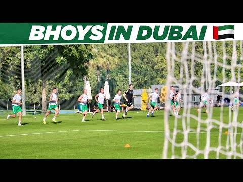 Celtic winter training camp: Bleep test for the Bhoys in the Dubai heat!