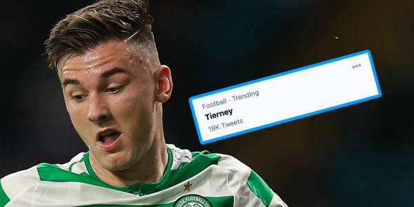 Kieran Tierney Trends on Social Media