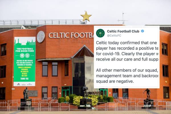 Celtic confirm one player tests positive for coronavirus just days after returning from controversial Dubai trip