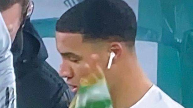 Celtic blasted as star wears AirPods on bench – and almost comes on wearing them