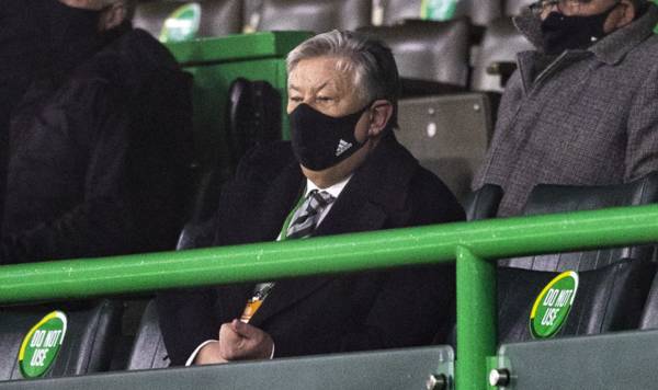 Celtic fans unveil banner at Parkhead aimed at Peter Lawwell over Covid chaos