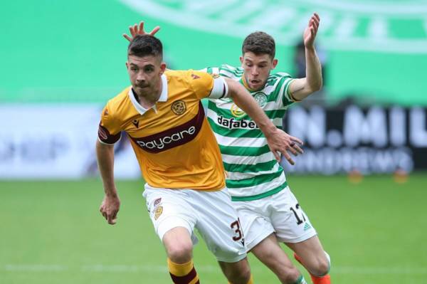 Celtic watch reported target Declan Gallagher on the weekend