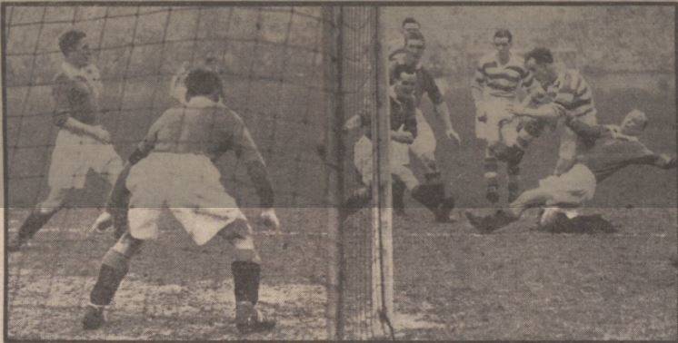 Photo of the Day: Johnny Crum Shoots Against Rangers (1940)