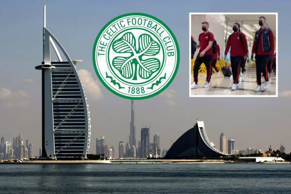 Spartak Moscow troll Celtic over Dubai trip as Russians arrive in UAE