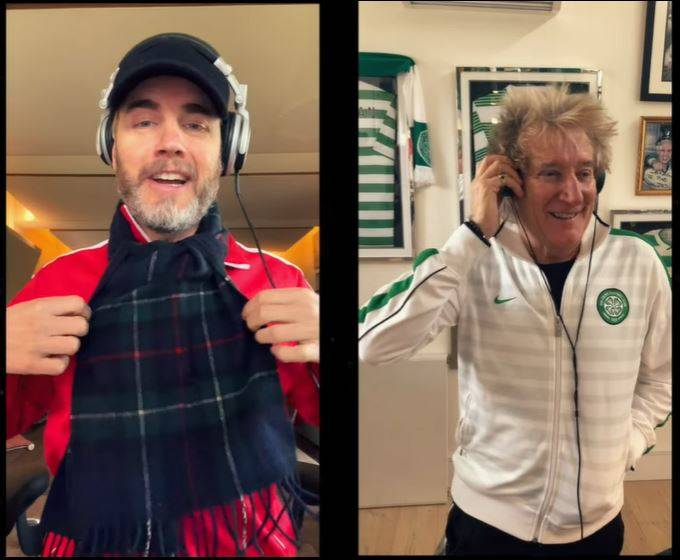 Video: Celebrity Celt Joins Gary Barlow For The Crooner Sessions, Performing In Celtic Inspired Studio