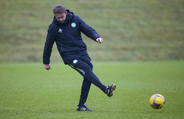 Celtic coach Gavin Strachan shows shades of his father as goal celebrations discussed