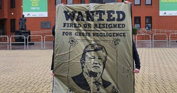 Green Brigade demand Peter Lawwell exit as they stage further Celtic protest