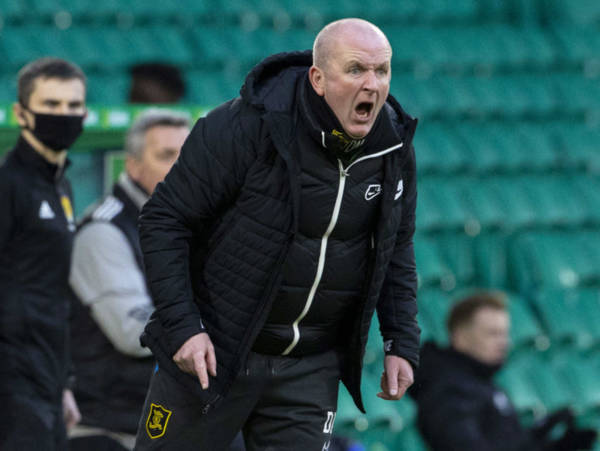 Livingston boss can only think of one reason for bizarre Celtic moment