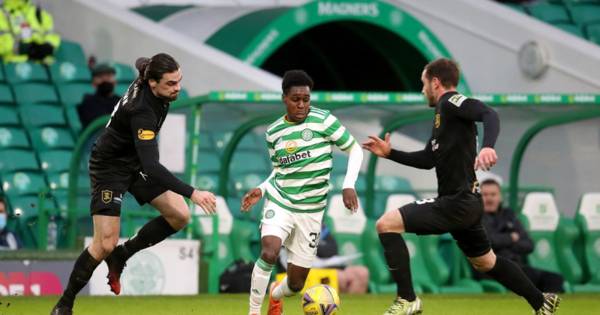 Celtic star Jeremie Frimpong dismisses missing players factor