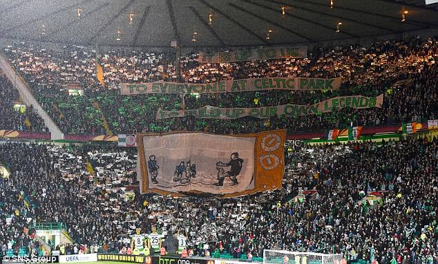 Photo Of The Day: Celtic Fan Display Versus Inter Milan (2015)