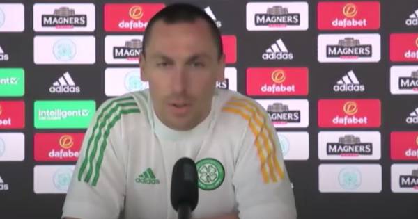 Scott Brown’s Celtic press conference in full