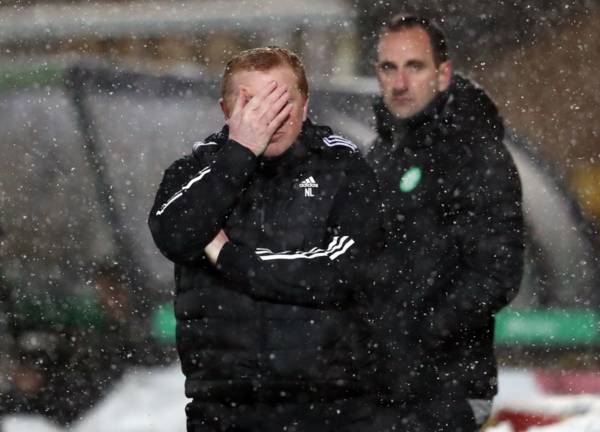 Celtic’s Scott Brown sent off for elbow in Livingston game