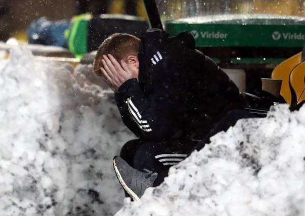 It’s Snow Happening for Neil Lennon as Celtic Manager storms off from BBC Sportsound Interview