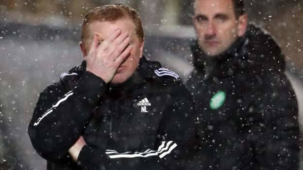 Livingston 2-2 Celtic: Neil Lennon says no crisis but title may be beyond them