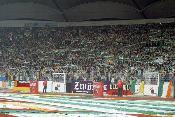 Photo Of The Day: Celtic Fans In Stuttgart (2003)