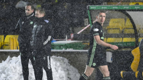 Neil Lennon is not happy with Celtic captain Scott Brown after last night