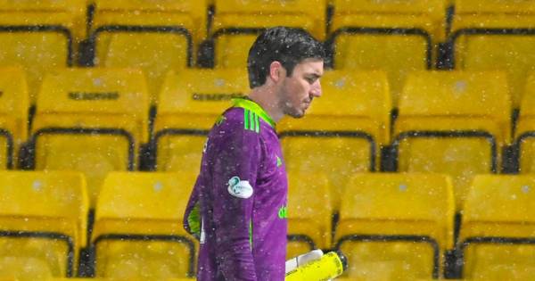 Vasilis Barkas has failed to make a save in his last two Celtic matches