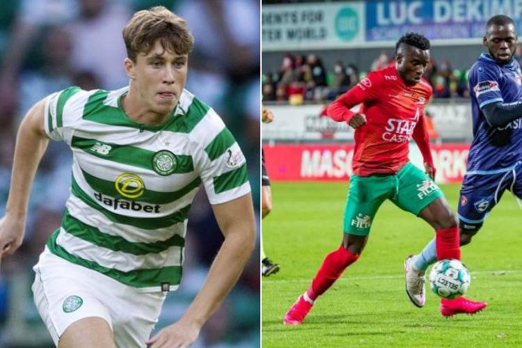 Celtic defender Jack Hendry provides report on Rangers-linked Oostende teammate Fashion Sakala